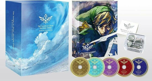 Banda Sonora Original The Legend of Zelda: Skyward Sword (The Legend of Zelda) Edición Limitada 5-CD | Nippon Columbia